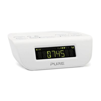 Pure Siesta Mi Series II White - Bedside Digital and FM Radio Pure Siesta Mi Series II White - Bedside Digital and FM Radio